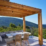 Pnoe Private With Panoramic Sea View ヴィラ