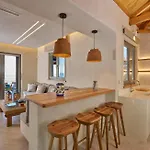 Pnoe Private With Panoramic Sea View 빌라 스코펠로스 타운
