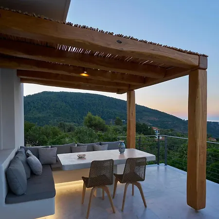 Вилла Pnoe Private With Panoramic Sea View Скопелос